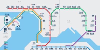 Causeway bayn MTR-asemalta kartta