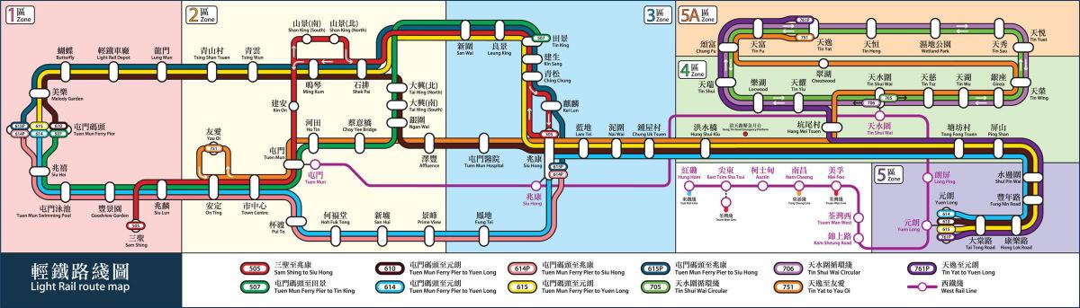 HK railway kartta