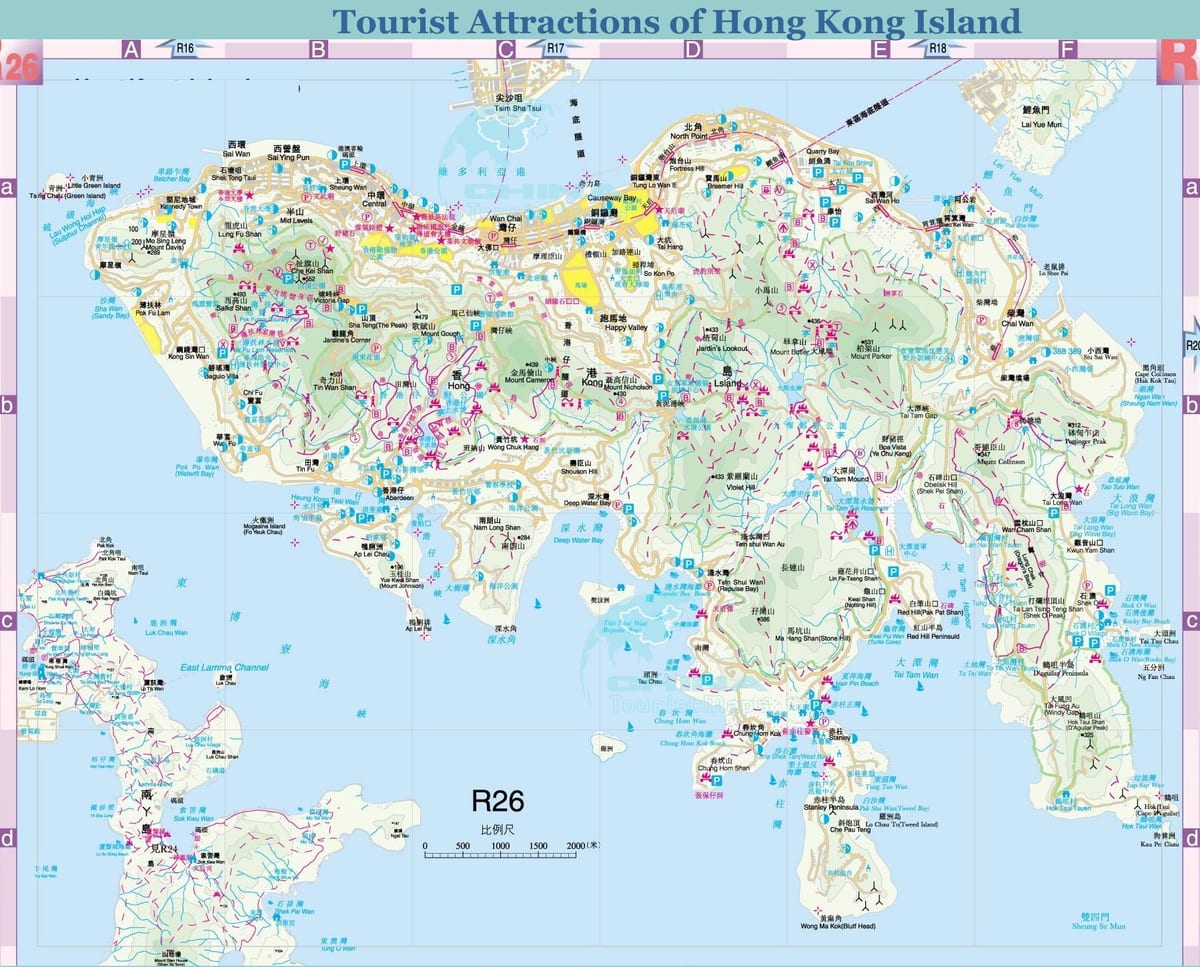 Hong Kong kartta