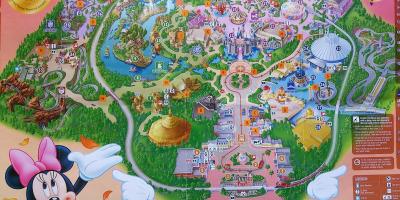 Hong Kong Disney kartta