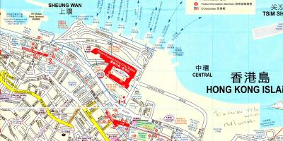 Satama Hong Kong kartta