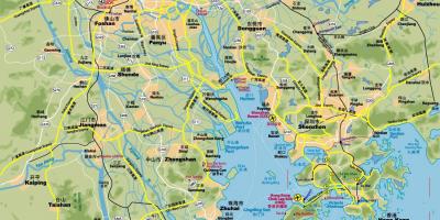 Road map-Hong Kong