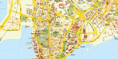 Street map-Hong Kong