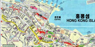 Kartta Sheung Wan, Hong Kong