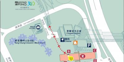 Tung Chung line MTR kartta